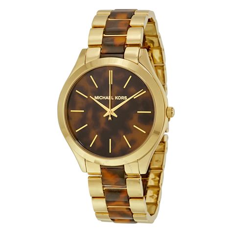 tortoise michael kors watch|michael kors mk4284.